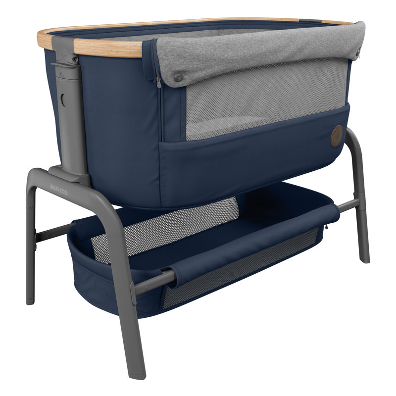 MaxiCosi Home Equipment Iora 2in1 Rocking Bedside Crib with Mattress